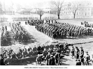 The Business Centre - ORIEL REGIMENT Vol Force Easter 1936